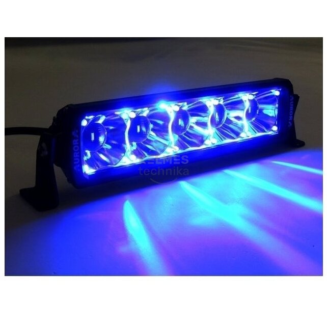 10" (25.4 CM) AURORA "D6 SINGLE ROW RGB" SERIJOS ŽIBINTAS 75W SPOT, PROL41 10" (25.4 CM) AURORA "D6 SINGLE ROW RGB" SERIJOS ŽIBINTAS 75W SPOT, PROL41