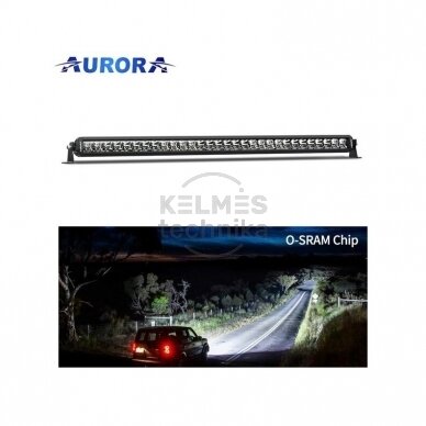 30" (76.2 cm) AURORA "D5 Single row" serijos žibintas 150W COMBO 2
