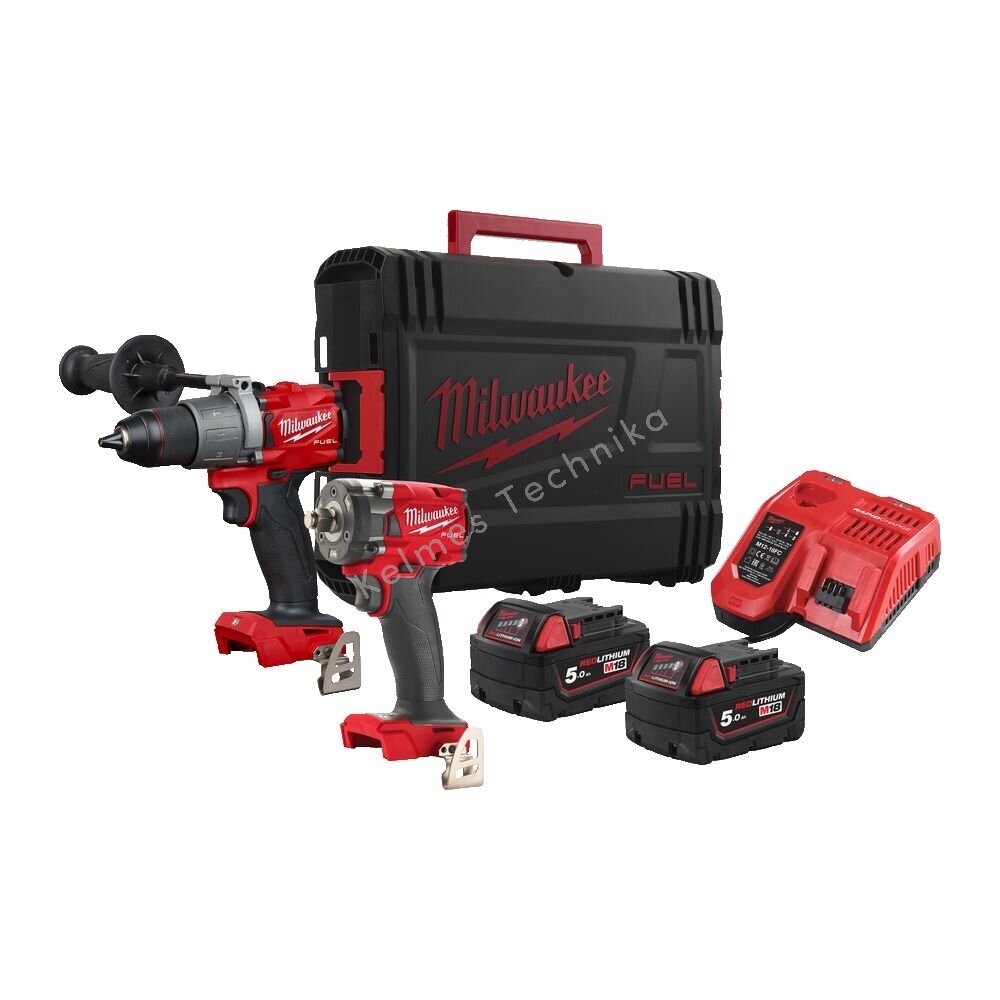 Akumuliatorinių įrankių komplektas M18 FPP2T2-502X