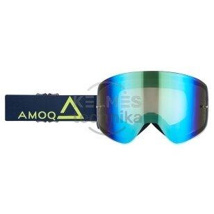 Akiniai AMOQ MX Vision Magnetic Navy-Gold - Gold Mirror