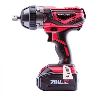 Akumuliatorinis smūginis suktuvas 1/2" 20V LI-ION WORCRAFT