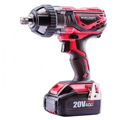 Akumuliatorinis smūginis suktuvas 1/2" 20V LI-ION WORCRAFT