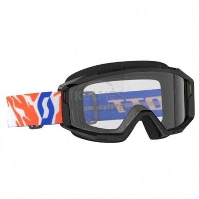Akiniai Scott Goggle Primal youth juodai skaidrūs Akiniai Scott Goggle Primal youth juodai skaidrūs