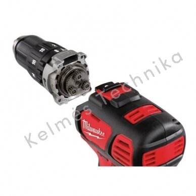 Akumuliatorinis smūginis gręžtuvas MILWAUKEE M18 BPD-402C 1 Akumuliatorinis smūginis gręžtuvas MILWAUKEE M18 BPD-402C 1
