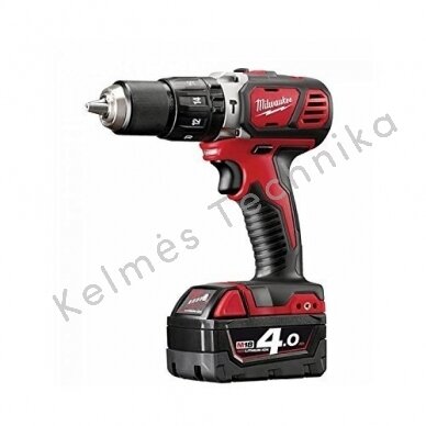 Akumuliatorinis smūginis gręžtuvas MILWAUKEE M18 BPD-402C