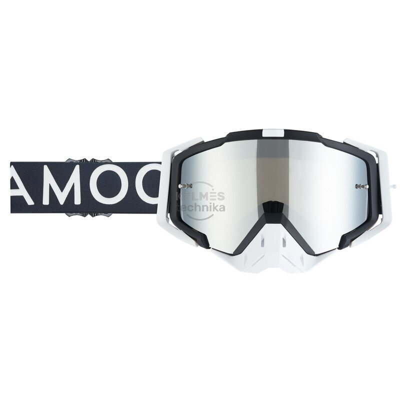 Akiniai AMOQ Aster MX Juoda-Balta Akiniai AMOQ Aster MX Juoda-Balta