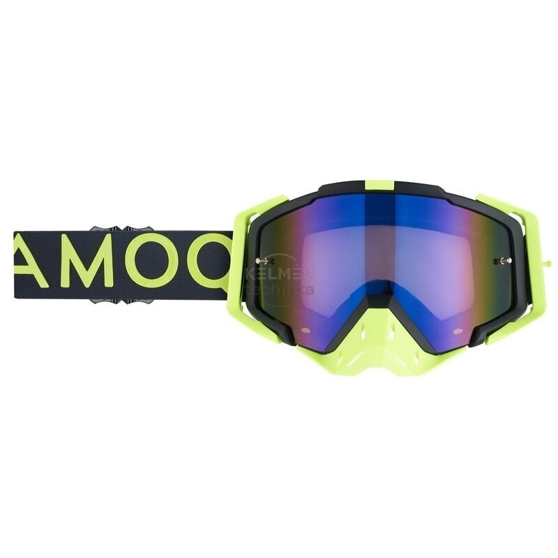 Akiniai AMOQ Aster MX Juodi-HiVis Akiniai AMOQ Aster MX Juodi-HiVis