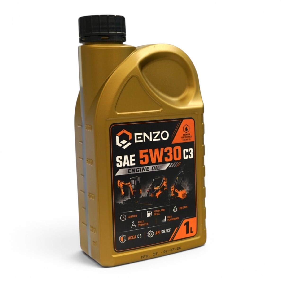 Alyva "ENZO" 5W30 C3 1L pilnai sintetinė, ENZO/5W30