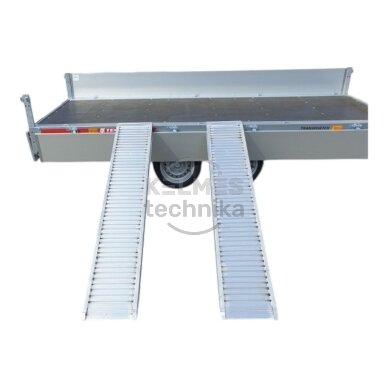 Aliuminės rampos 100x25NB 2600-2950kg 1