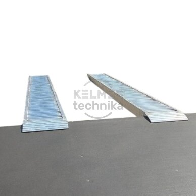 Aliuminės rampos 100x30NB 2050 - 2500kg 2 Aliuminės rampos 100x30NB 2050 - 2500kg 2