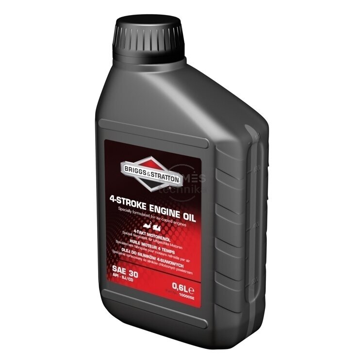 Alyva SAE 30 BRIGGS&STRATTON 0,6L Alyva SAE 30 BRIGGS&STRATTON 0,6L