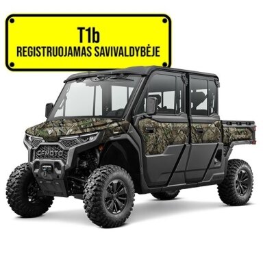 Bagis CFMOTO U10 PRO HIGHLAND XL EPS T1 (mini traktorius) (Kamufliažas)