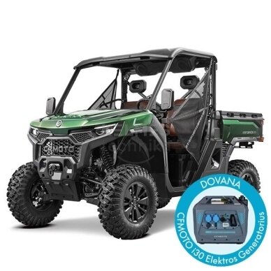 Bagis CFMOTO U10 PRO EPS T1 (mini traktorius) (Žalia)