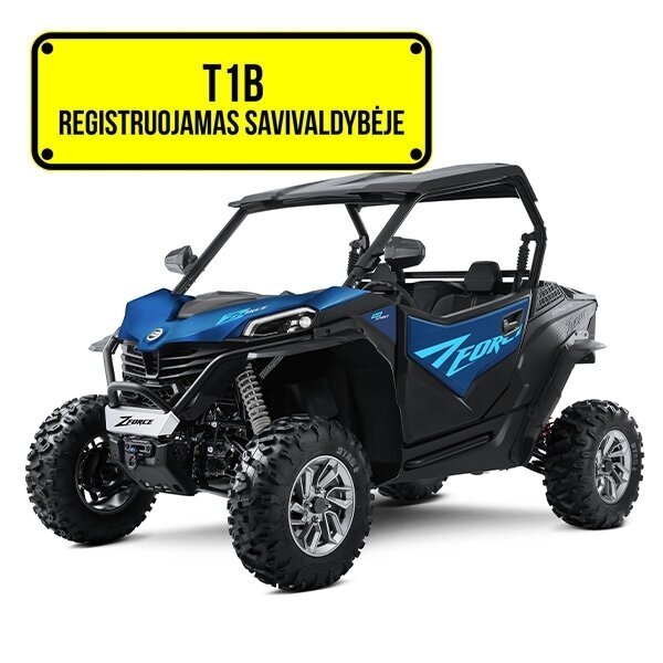 Bagis CFMOTO ZFORCE 950 SPORT EPS T1b (mini traktorius), mėlynas Bagis CFMOTO ZFORCE 950 SPORT EPS T1b (mini traktorius), mėlynas