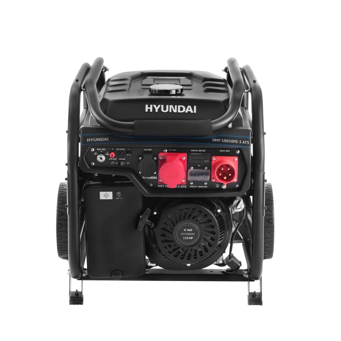 Benzininis elektros generatorius HYUNDAI HHY 10050FE-3 ATS 1 Benzininis elektros generatorius HYUNDAI HHY 10050FE-3 ATS 1