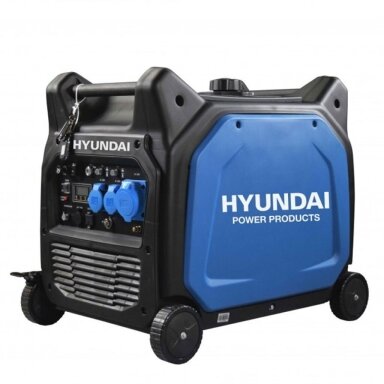 Benzininis inverterinis generatorius HYUNDAI HY6500SEi