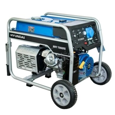 Benzininis elektros generatorius Hyundai HHY7000FEK 5500 W 4 Benzininis elektros generatorius Hyundai HHY7000FEK 5500 W 4