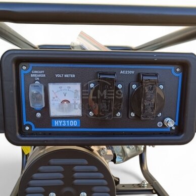 Benzininis elektros generatorius Hyundai HY3100 1 Benzininis elektros generatorius Hyundai HY3100 1