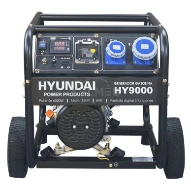 Benzininis generatorius HYUNDAI HY9000K (6,5 kW) 4 Benzininis generatorius HYUNDAI HY9000K (6,5 kW) 4
