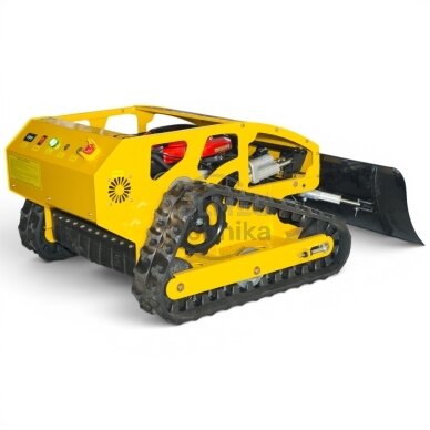 Benzininė Žoliapjovė - Robotas GUST 550, 55cm, Loncin 196cc, su sniego peiliu 4