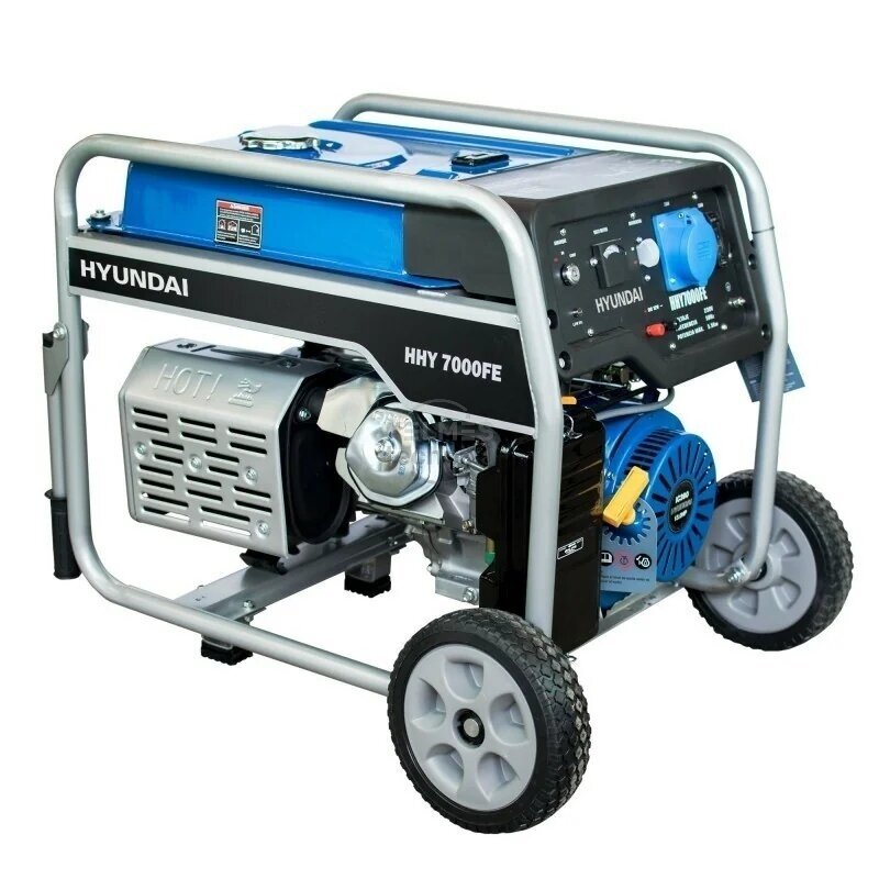 Benzininis elektros generatorius Hyundai HHY7000FEK 5500 W 4 Benzininis elektros generatorius Hyundai HHY7000FEK 5500 W 4