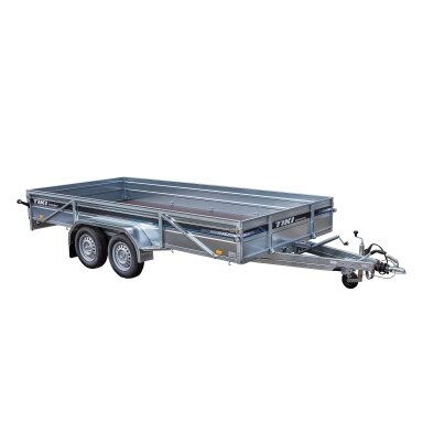Bortinė priekaba CP410-DRBH 2100kg