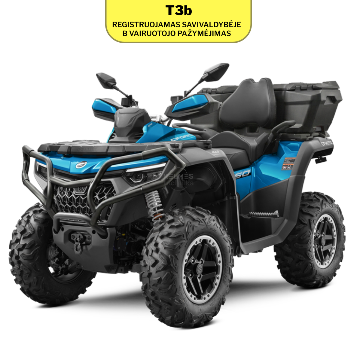 CFMOTO CFORCE 850 Touring G3 keturratis T3b (ratinis traktorius) (Royal Blue) CFMOTO CFORCE 850 Touring G3 keturratis T3b (ratinis traktorius) (Royal Blue)
