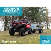 CFMOTO CFORCE 520 L EPS keturratis T3b Red