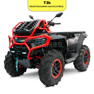 CFMOTO CFORCE 1000 MV G3 keturratis T3b, pilkas