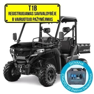 CFMOTO UFORCE 600 EPS Bagis T1b (mini traktorius) Nebula black