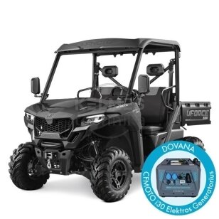 CFMOTO UFORCE 600 EPS Bagis T1b (mini traktorius) Velocity grey