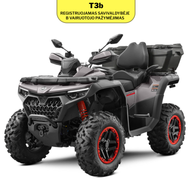 CFMOTO CFORCE 1000 Touring G3 keturratis T3b (ratinis traktorius) (Granite Ridge)
