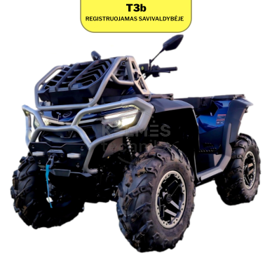 CFMOTO CFORCE 1000 MV G3 keturratis T3b, mėlynas