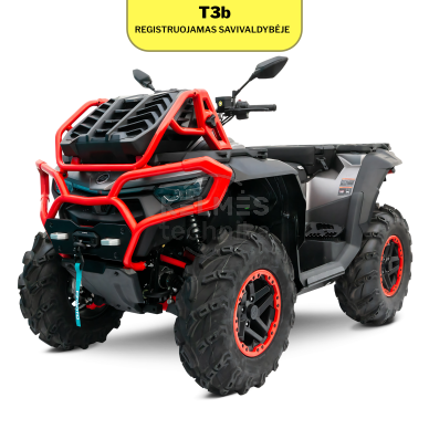 CFMOTO CFORCE 1000 MV G3 keturratis T3b, pilkas CFMOTO CFORCE 1000 MV G3 keturratis T3b, pilkas