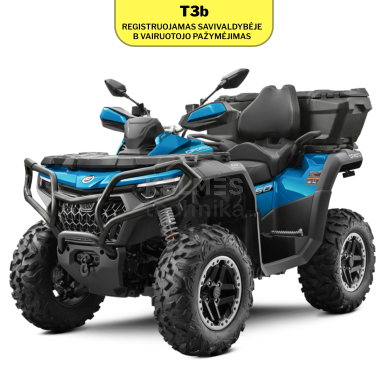 CFMOTO CFORCE 850 Touring G3 keturratis T3b (ratinis traktorius) (Royal Blue) CFMOTO CFORCE 850 Touring G3 keturratis T3b (ratinis traktorius) (Royal Blue)