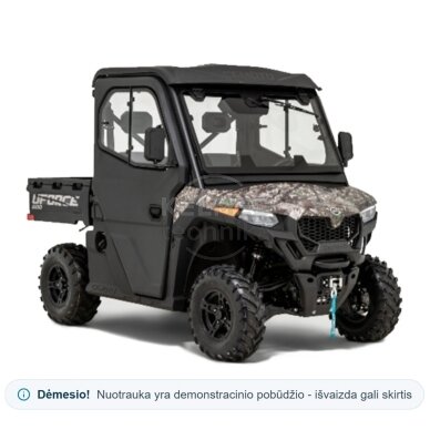 CFMOTO UFORCE 600 EPS Bagis T1b (mini traktorius) Nebula black 3 CFMOTO UFORCE 600 EPS Bagis T1b (mini traktorius) Nebula black 3