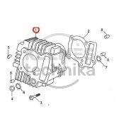 Cilindras KAYO AY70 70 cc 101032-0210 Nr. 1 Cilindras KAYO AY70 70 cc 101032-0210 Nr. 1