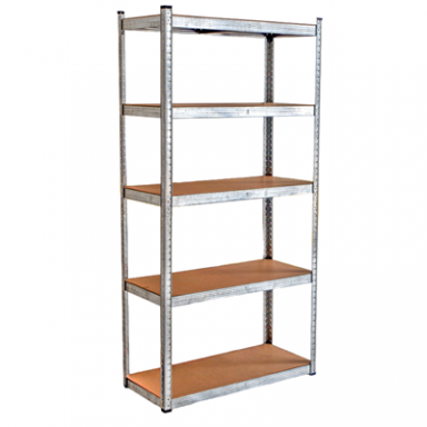 Cinkuota sandėliavimo lentyna PROMOREX, 5 lentynos, 275kg, 900x400x1800mm
