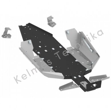 Dugno apsauga plastikas/aliuminis ZFORCE 1000 Sport 02.26100 1