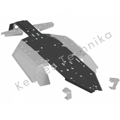 Dugno apsauga plastikas/aliuminis ZFORCE 1000 Sport 02.26100 5