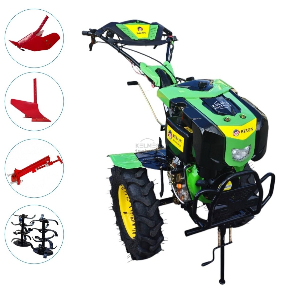Motoblokas - Kultivatorius | Farmer/Bizon 1350DE/3 (komplektas), Dyzelinis Motoblokas - Kultivatorius | Farmer/Bizon 1350DE/3 (komplektas), Dyzelinis