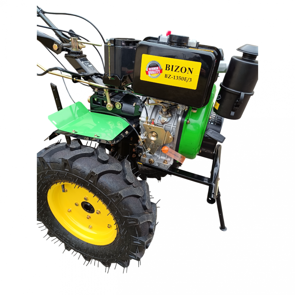 Dyzelinis kultivatorius-motoblokas BIZON BZ-1350E/3 (komplektas) 1
