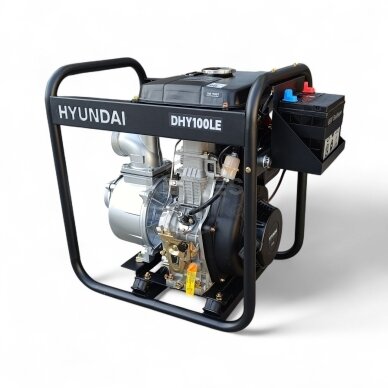 Dyzelinis vandens siurblys HYUNDAI DHY100LE 1 Dyzelinis vandens siurblys HYUNDAI DHY100LE 1