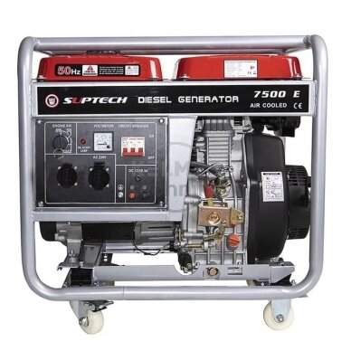 Dyzelinis generatorius SUPTECH 7500E ( vienfazis) Dyzelinis generatorius SUPTECH 7500E ( vienfazis)