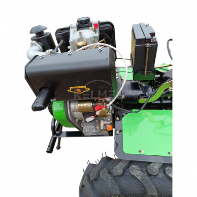 Dyzelinis kultivatorius-motoblokas BIZON BZ-1350E/3 (komplektas) 2