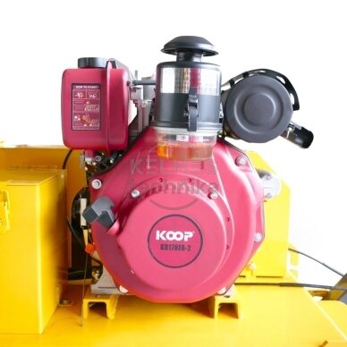 Dyzelinis Vibrovolas YH-YLS600B, dviejų volų 11 Dyzelinis Vibrovolas YH-YLS600B, dviejų volų 11