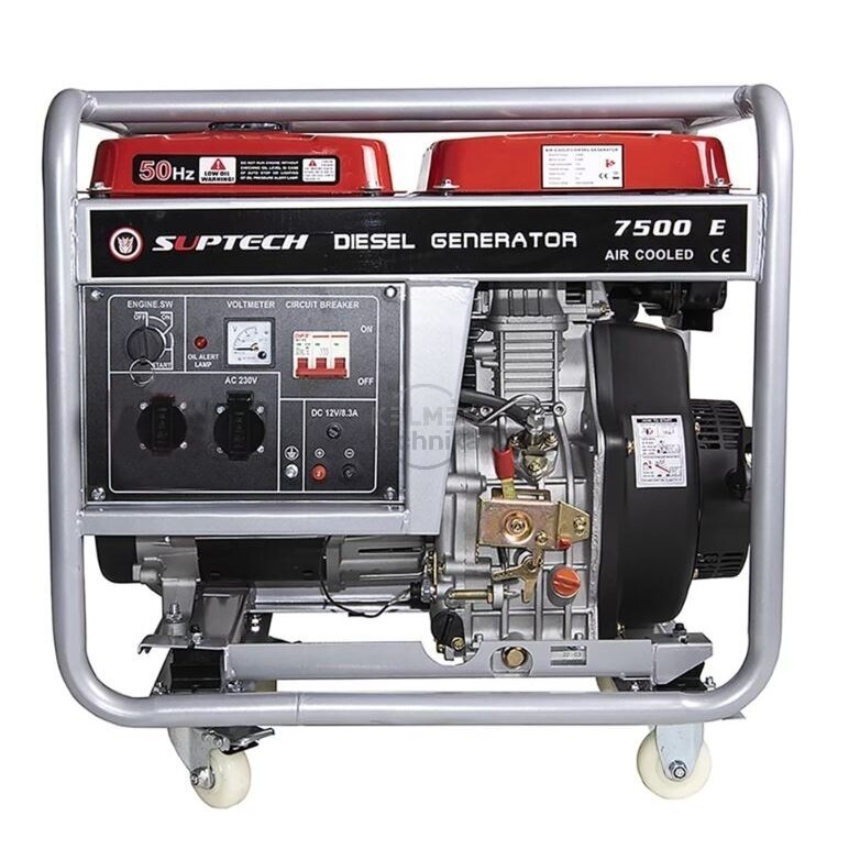 Dyzelinis generatorius SUPTECH 7500E ( vienfazis) Dyzelinis generatorius SUPTECH 7500E ( vienfazis)
