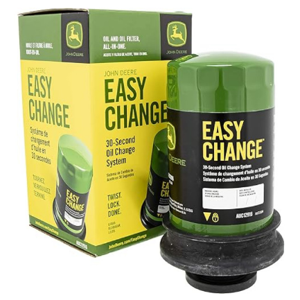 EASY CHANGE John Deere variklio alyvos filtras su tepalu AUC12916 EASY CHANGE John Deere variklio alyvos filtras su tepalu AUC12916