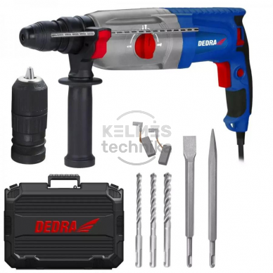 Elektrinis perforatorius Dedra DED7852QC, 1050 W Elektrinis perforatorius Dedra DED7852QC, 1050 W