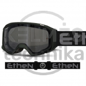 ETHEN 05R Motokroso akiniai JUODA PILKAS LOGO (tamsintas stikliukas)